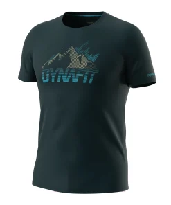 T-shirt Transalper Graphic Uomo Blueberry