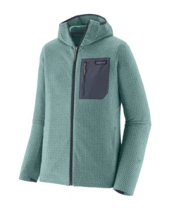 Maglia R1 Air Full-Zip Hoody Uomo Blue Sage