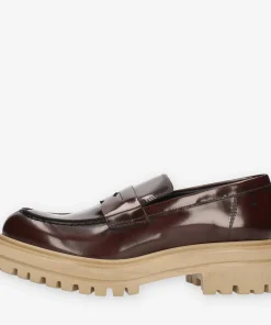 Alternative view of Vsl Mocassini marroni da donna