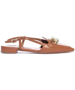 Alternative view of Sandali FRAU Slingback Frau 92t3 Cuoio 92T3 WOOD