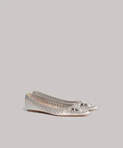 Alternative view of Ballerine a punta in broderie anglaise