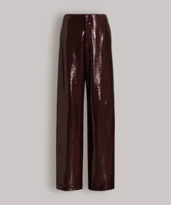 Pantaloni ampi in paillettes